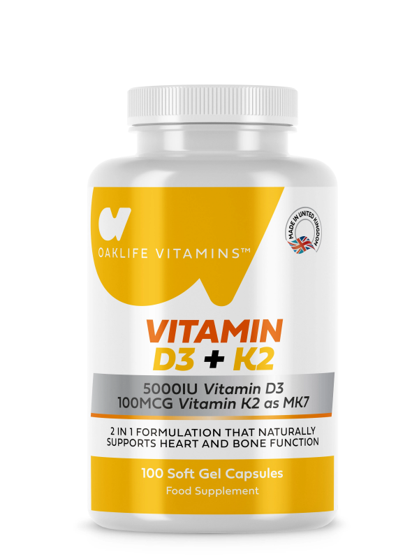 Oaklife Vitamins D3+K2